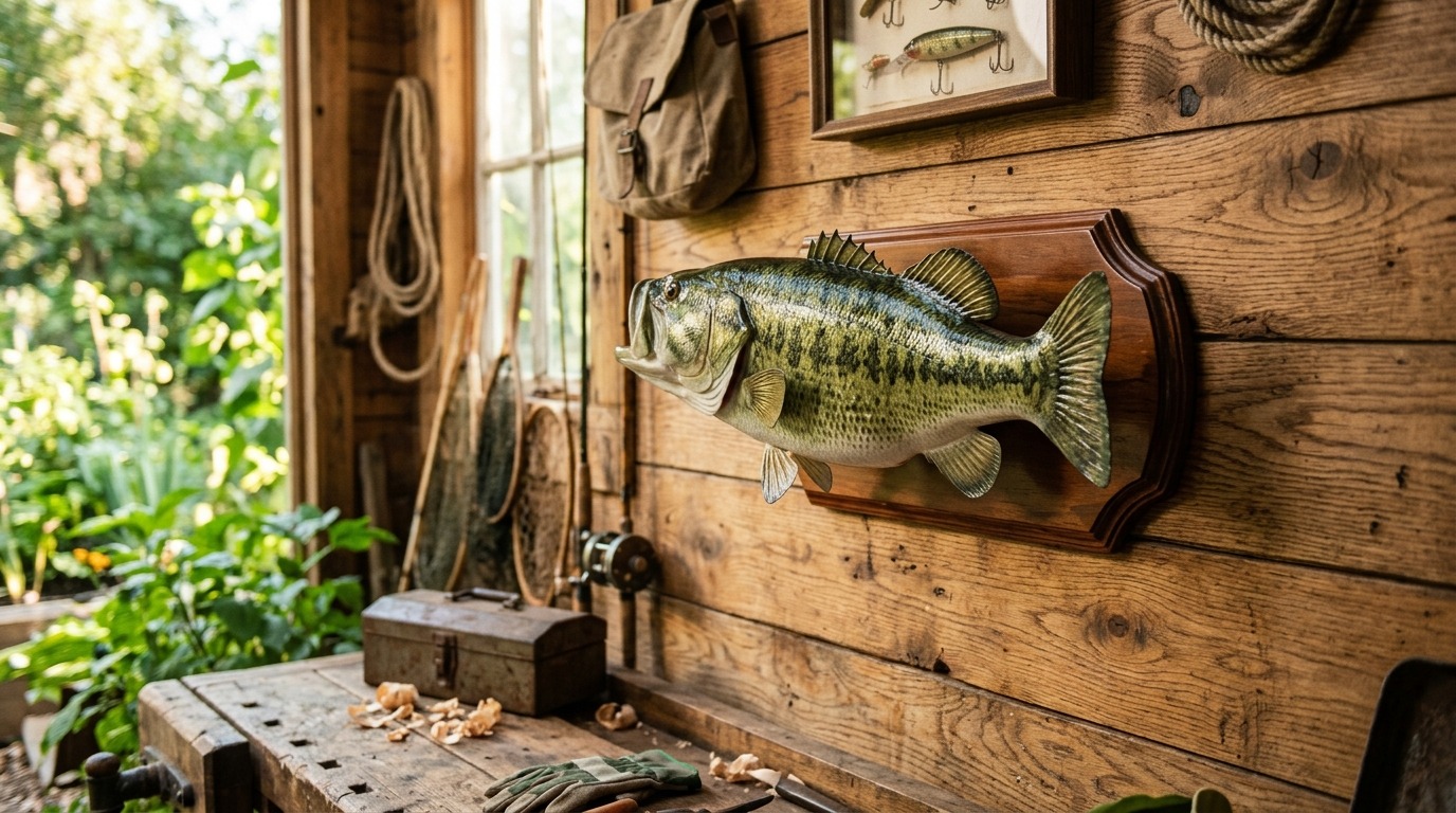 Fish mounts and replicas