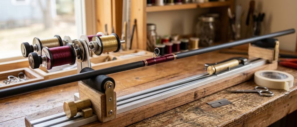 Decorative rod wrapping