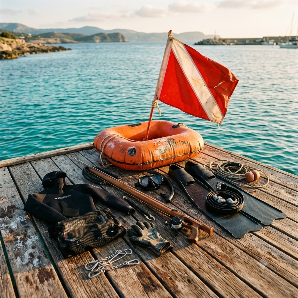 Dive Float & Flag