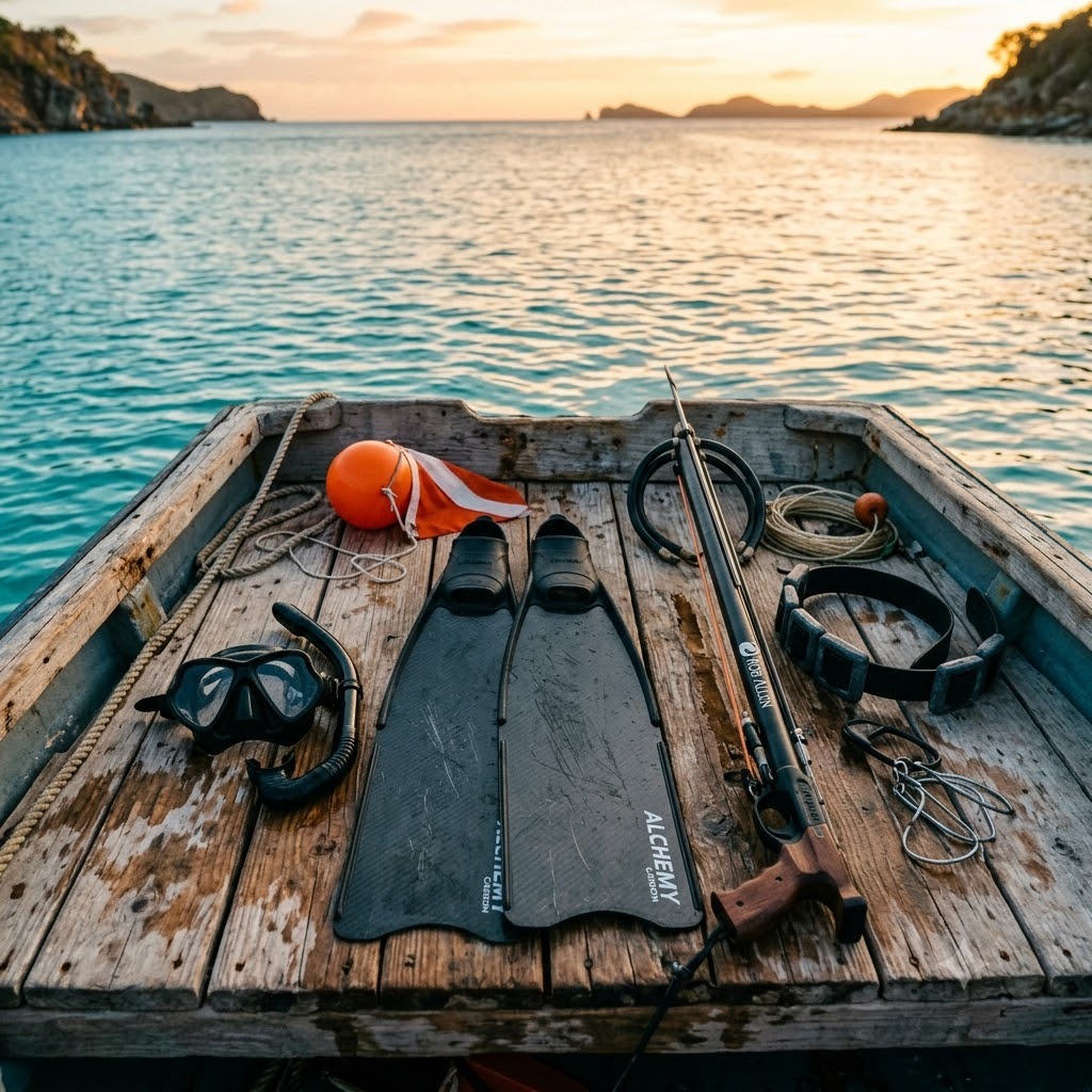 Mask, Snorkel & Freedive Fins