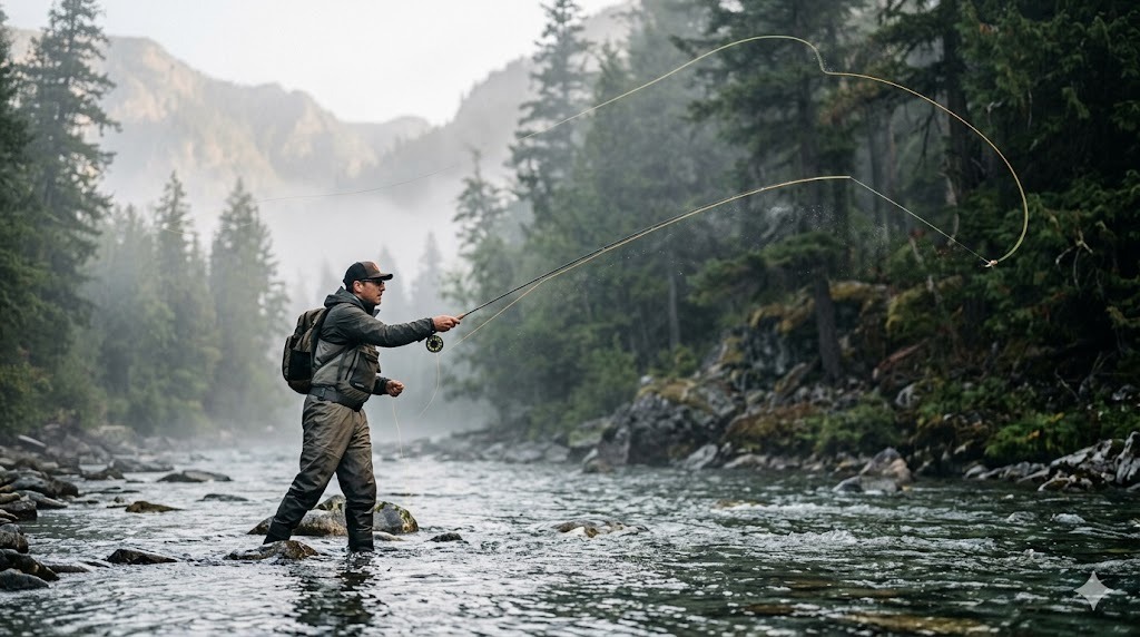 Fly fishing
